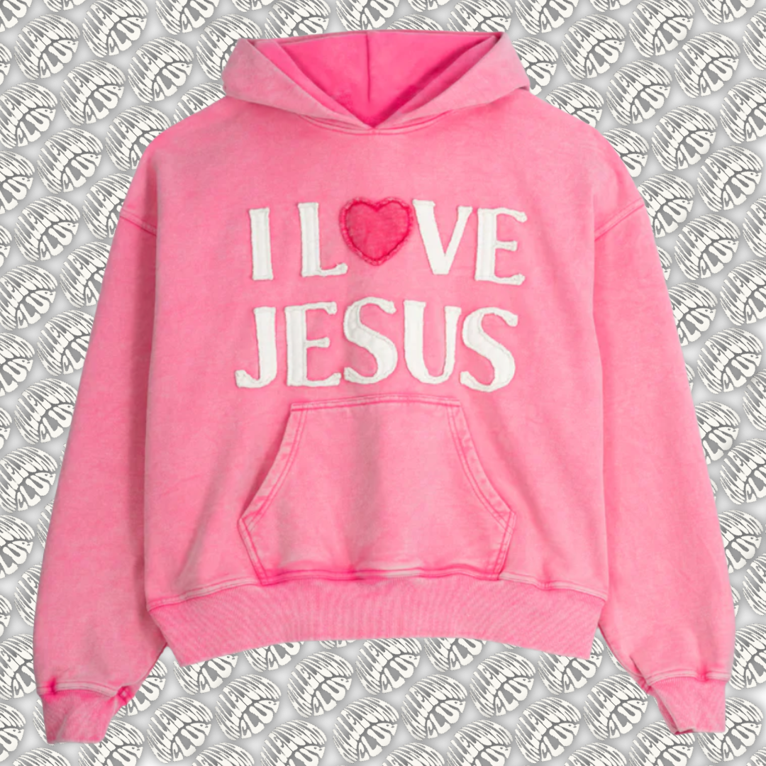 I LOVE JESUS "LOLLIPOP" HOODIE