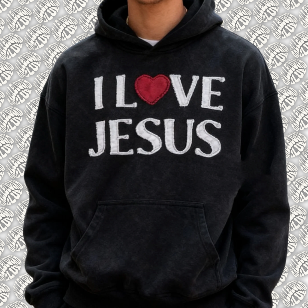 I LOVE JESUS "ORIGINAL" HOODIE