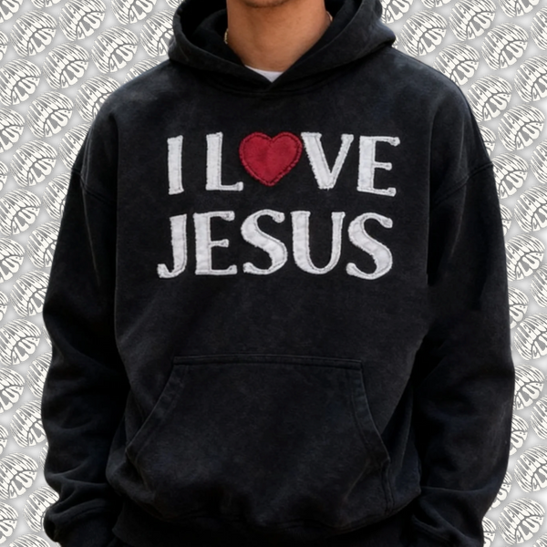 I LOVE JESUS "ORIGINAL" HOODIE