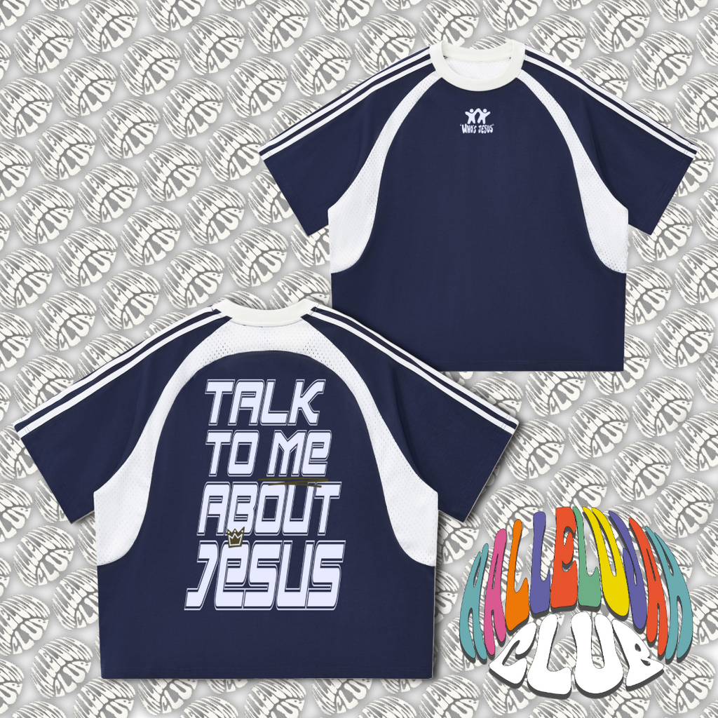 WHO'S JESUS "BLUEBERRY" TEE