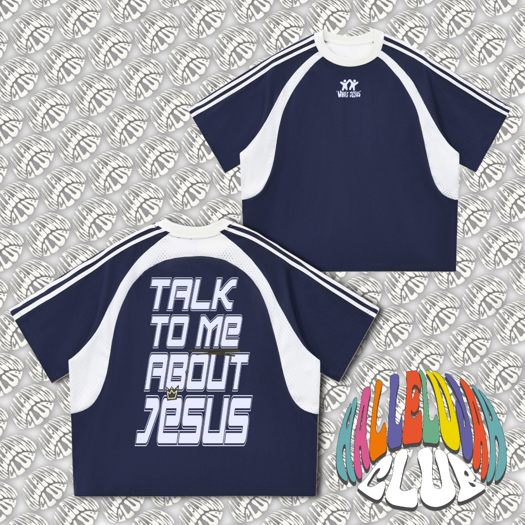 WHO'S JESUS "BLUEBERRY" TEE