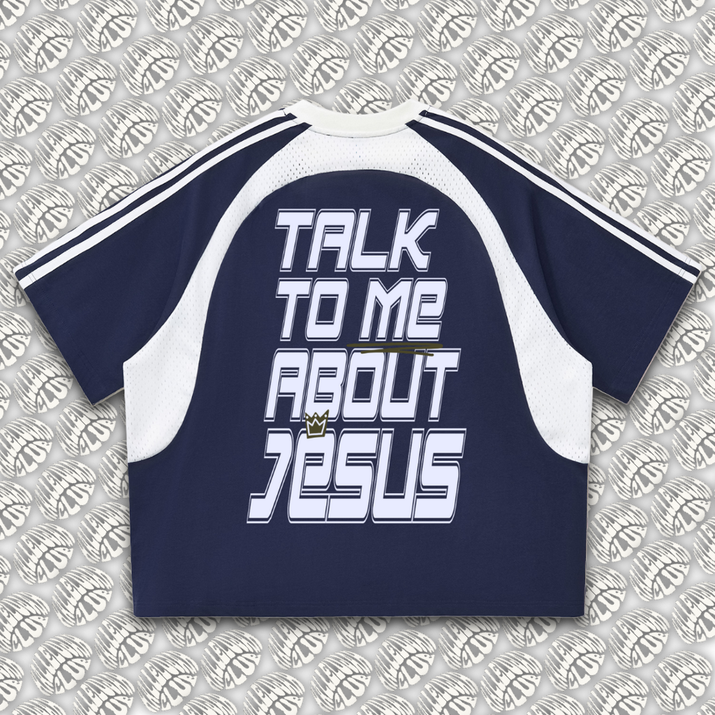 WHO'S JESUS "BLUEBERRY" TEE