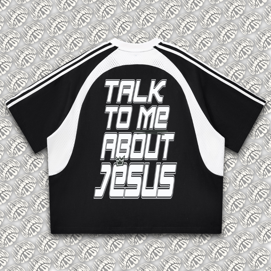 WHO'S JESUS "LICORICE" TEE