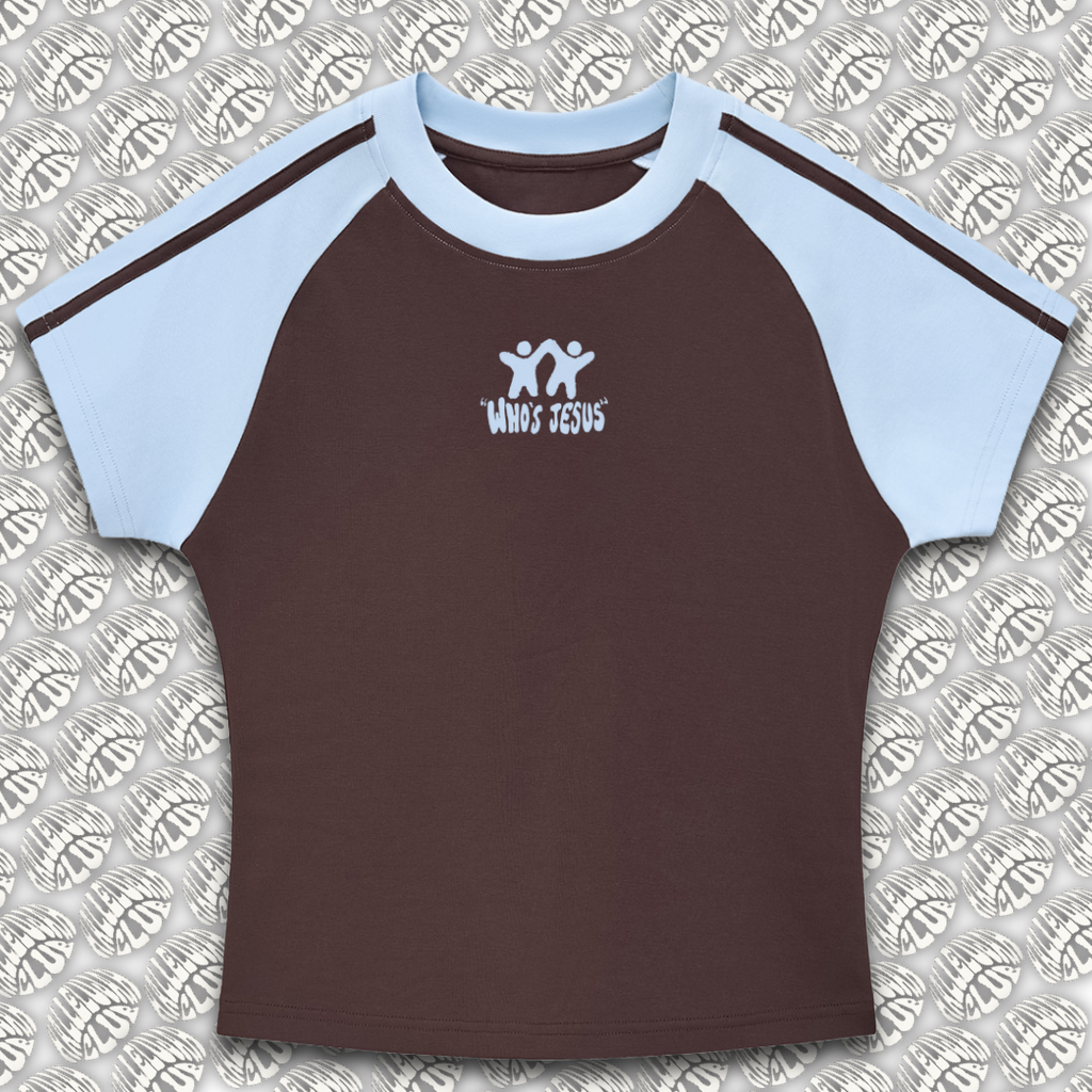 WHO'S JESUS? "M&M" WOMANS TEE